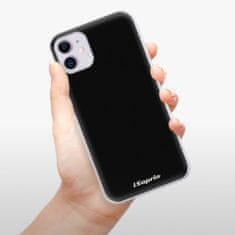 iSaprio Silikónové puzdro - 4Pure - černý pre Apple iPhone 11