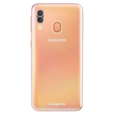 iSaprio Silikónové puzdro - 4Pure - čirý bez potisku pre Samsung Galaxy A40