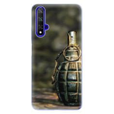 iSaprio Silikónové puzdro - Grenade pre Honor 20