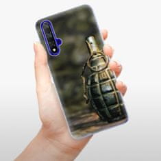 iSaprio Silikónové puzdro - Grenade pre Honor 20