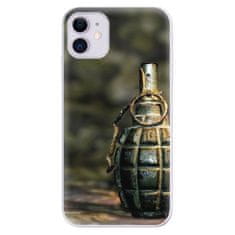 iSaprio Silikónové puzdro - Grenade pre Apple iPhone 11