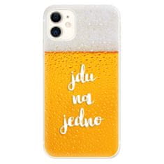 iSaprio Silikónové puzdro - Jdu na jedno pre Apple iPhone 11