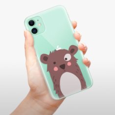 iSaprio Silikónové puzdro - Brown Bear pre Apple iPhone 11