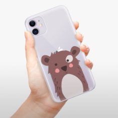 iSaprio Silikónové puzdro - Brown Bear pre Apple iPhone 11