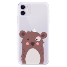 iSaprio Silikónové puzdro - Brown Bear pre Apple iPhone 11