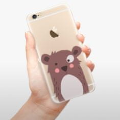 iSaprio Silikónové puzdro - Brown Bear pre Apple iPhone 6