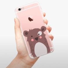 iSaprio Silikónové puzdro - Brown Bear pre Apple iPhone 6