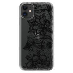 iSaprio Silikónové puzdro - Black Lace pre Apple iPhone 11