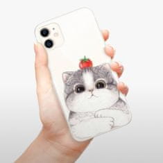 iSaprio Silikónové puzdro - Cat 03 pre Apple iPhone 11