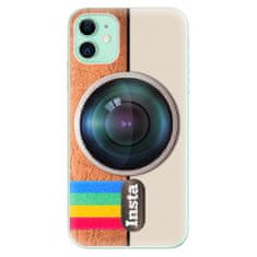 iSaprio Silikónové puzdro - Insta pre Apple iPhone 11