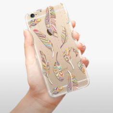 iSaprio Silikónové puzdro - Feather pattern 02 pre Apple iPhone 6