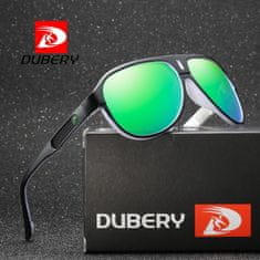 Dubery Madison 1 slnečné okuliare, Bright Black / Black