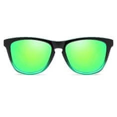 Dubery Mayfield 6 slnečné okuliare, Black & Green / Green