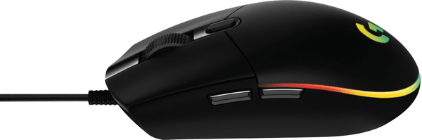 Herná myš Logitech G102 Lightsync Hero, čierna (910-005823) káblová 16 000 DPI programovateľné tlačidlá nový snímač ergonomická integrovaná pamäť