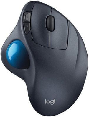 Herná myš Logitech M570 (910-001882) bezdrôtov§ 540 DPI programovateľné tlačidlá nový snímač ergonomická integrovaná pamäť