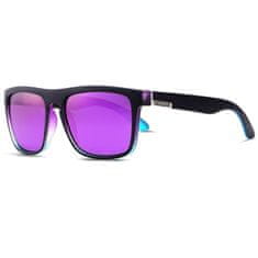KDEAM Sunbury 3 slnečné okuliare, Black & Purple / Purple