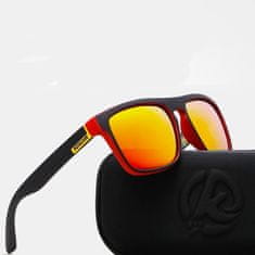 KDEAM Sunbury 9 slnečné okuliare, Black / Night Vision