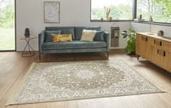 NOURISTAN Kusový koberec Naveh 104380 Olivgreen / Grey 195x300