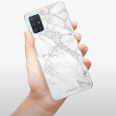 iSaprio Silikónové puzdro - SilverMarble 14 pre Samsung Galaxy A51