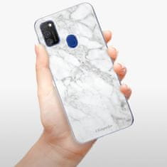 iSaprio Silikónové puzdro - SilverMarble 14 pre Samsung Galaxy M21