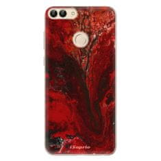 iSaprio Silikónové puzdro - RedMarble 17 pre Huawei P Smart