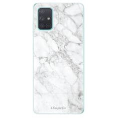 iSaprio Silikónové puzdro - SilverMarble 14 pre Samsung Galaxy A71