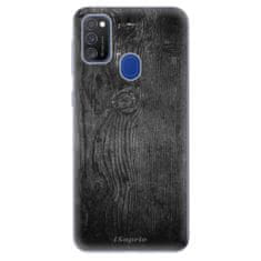 iSaprio Silikónové puzdro - Black Wood 13 pre Samsung Galaxy M21