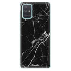 iSaprio Silikónové puzdro - Black Marble 18 pre Samsung Galaxy A71