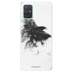 iSaprio Silikónové puzdro - Dark Bird 01 pre Samsung Galaxy A71