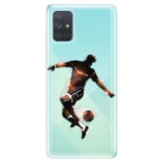 iSaprio Silikónové puzdro - Fotball 01 pre Samsung Galaxy A71