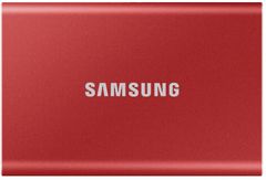 SAMSUNG T7 SSD 1TB, červená (MU-PC1T0R/WW)