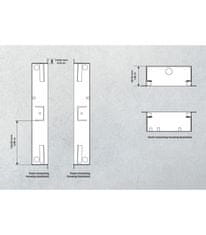 Doorbird DoorBird D2102V, Zapustená montáž, Nerezová oceľ V2A, Brúsená