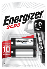 Energizer Lithium Photo 2CR5 6V lítiové batérie 2ks 7638900057003