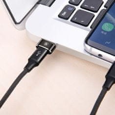 BASEUS adaptér USB Type-C / USB, čierny