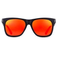 KDEAM Eastpoint 1 slnečné okuliare, Black / Red