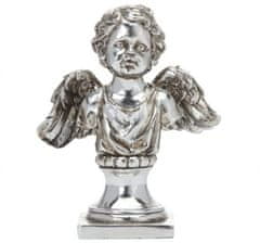 Lene Bjerre Strieborný anjel Serafín, výška 13 cm