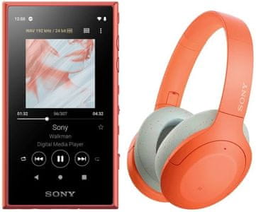 moderný mp3 kartový prehrávač sony nw-A105 wifi microSD karty max 16 gb Bluetooth rsguys s-master hx zosilňovač hires audio kvalita zvuku výdrž na nabitie až 26 h pozlátená obvodová doska pre extra basy usb dac prevod zvuku v top kvalite ldac maximálna prenosová rýchlosť nízka impedancia krásne dizajnové prevedenie možnosť dokúpenia slúchadiel android walkman výročie fóliový kondenzátor rezistor pre kvalitný zvuk