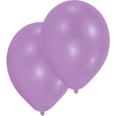 Amscan Latexové balóniky fialové 10 ks 27,5 cm