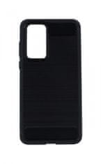 TopQ Kryt Huawei P40 silikón čierny 49684
