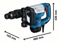 BOSCH Professional sekacie kladivo SDS max GSH 500