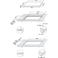 Whirlpool indukčná doska WL S3777 NE