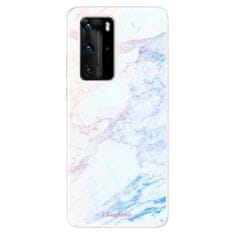 iSaprio Silikónové puzdro - Raibow Marble 10 pre Huawei P40 Pro