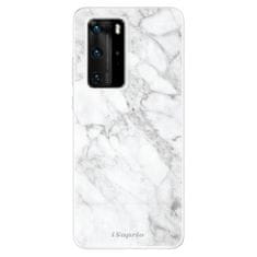 iSaprio Silikónové puzdro - SilverMarble 14 pre Huawei P40 Pro