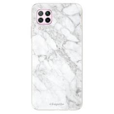 iSaprio Silikónové puzdro - SilverMarble 14 pre Huawei P40 Lite