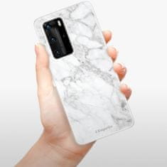 iSaprio Silikónové puzdro - SilverMarble 14 pre Huawei P40 Pro