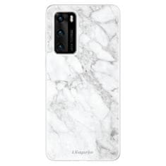 iSaprio Silikónové puzdro - SilverMarble 14 pre Huawei P40