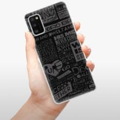 iSaprio Silikónové puzdro - Text 01 pre Samsung Galaxy A41