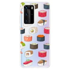 iSaprio Silikónové puzdro - Sushi Pattern pre Huawei P40 Pro