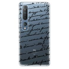 iSaprio Silikónové puzdro - Handwriting 01 - black pre Xiaomi Mi 10 / Mi 10 Pro