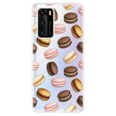 iSaprio Silikónové puzdro - Macaron Pattern pre Huawei P40